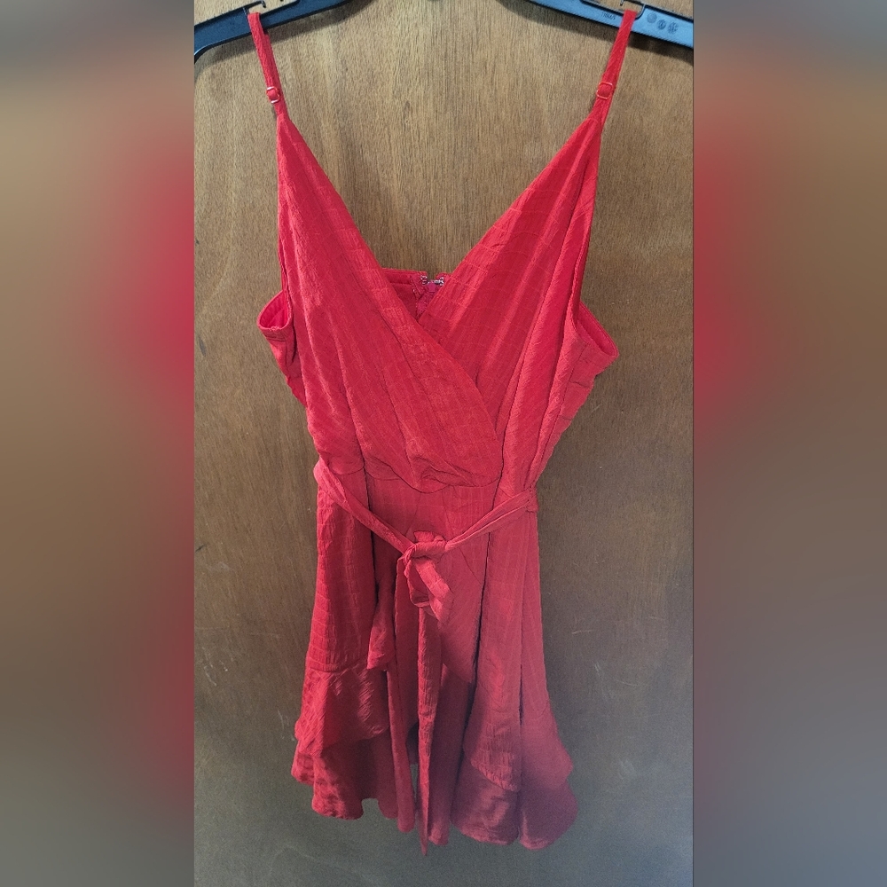 Trixxi Vibrant Red Dress